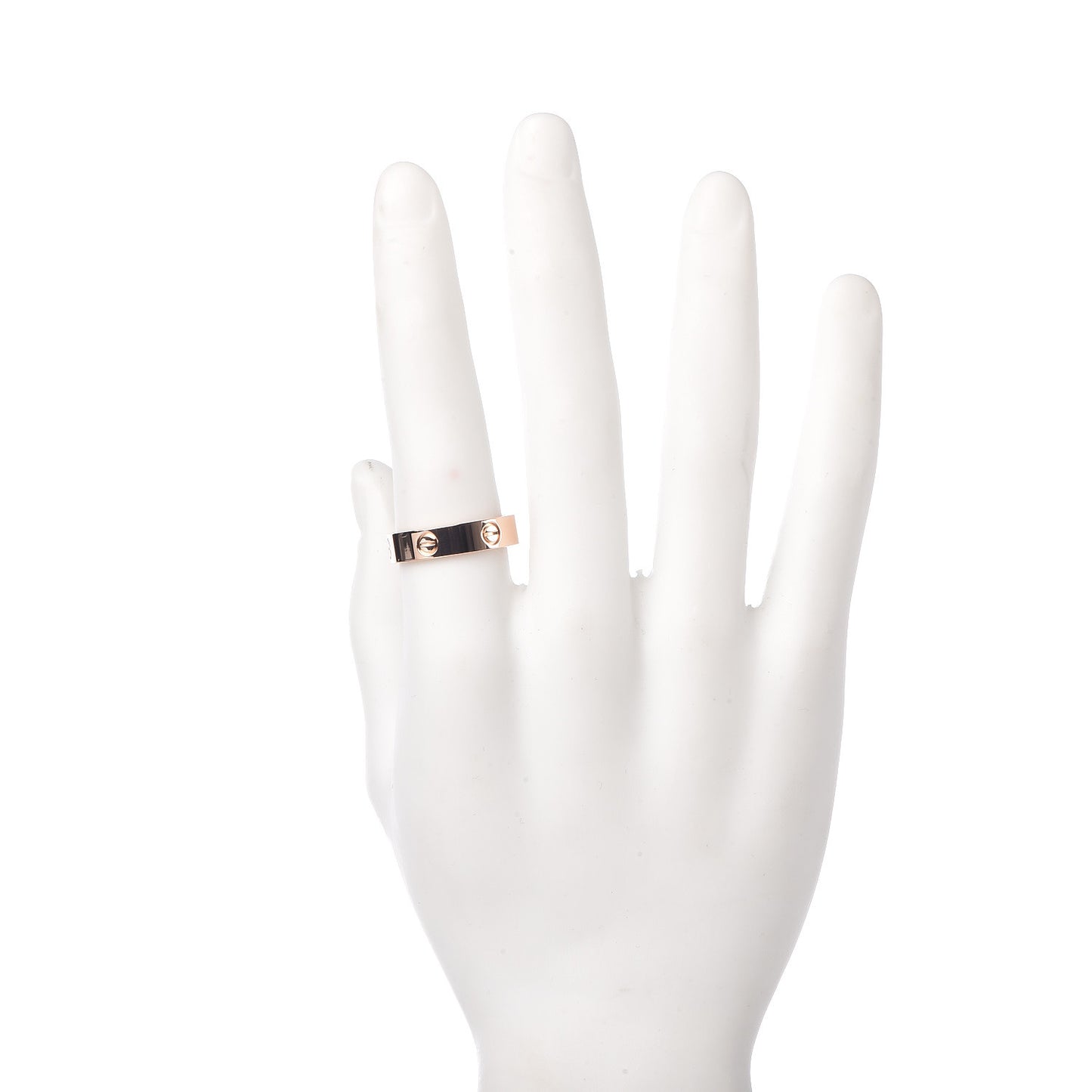 18K Pink Gold 5.5mm LOVE Ring 65 11.25