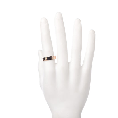 Cartier 18K Pink Gold 5.5mm LOVE Ring 65 11.25 2 of 4
