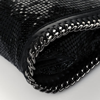 Stella McCartney Crystal Stones Tiny Fold Over Falabella Black 9 of 11