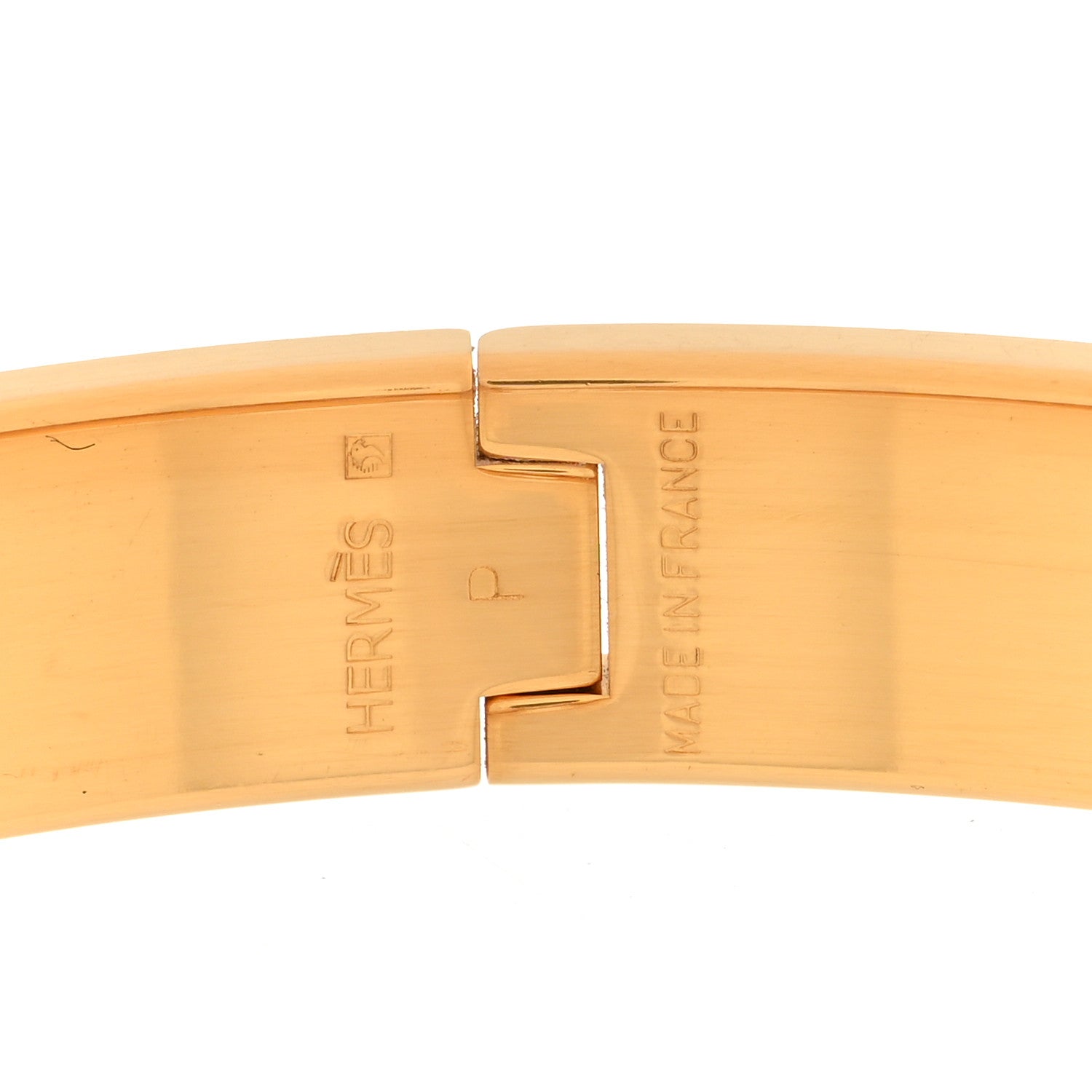 Hermes Enamel Narrow Clic Clac H Bracelet GM Black 4 of 5