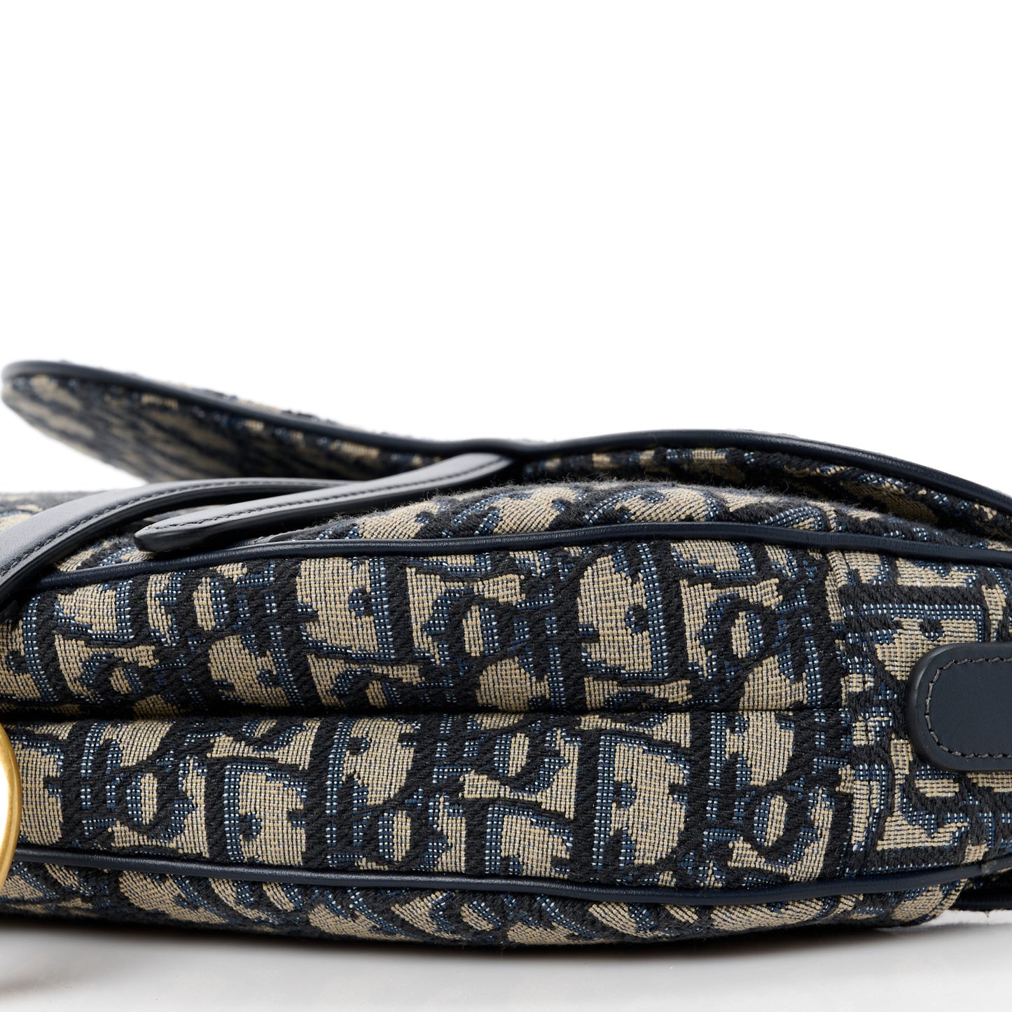 Oblique Saddle Bag Blue