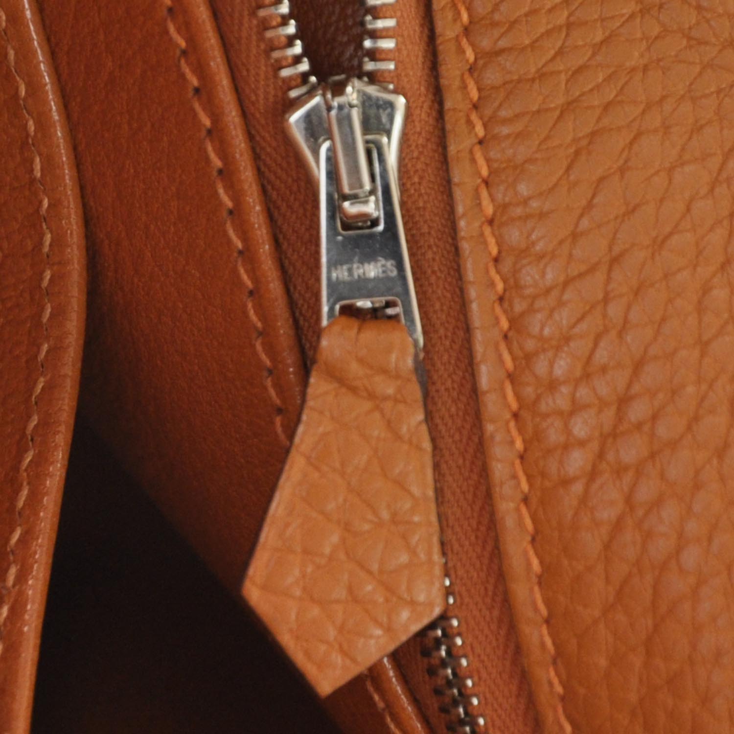 Hermes Clemence Kelly 28 Potiron Orange 8 of 9