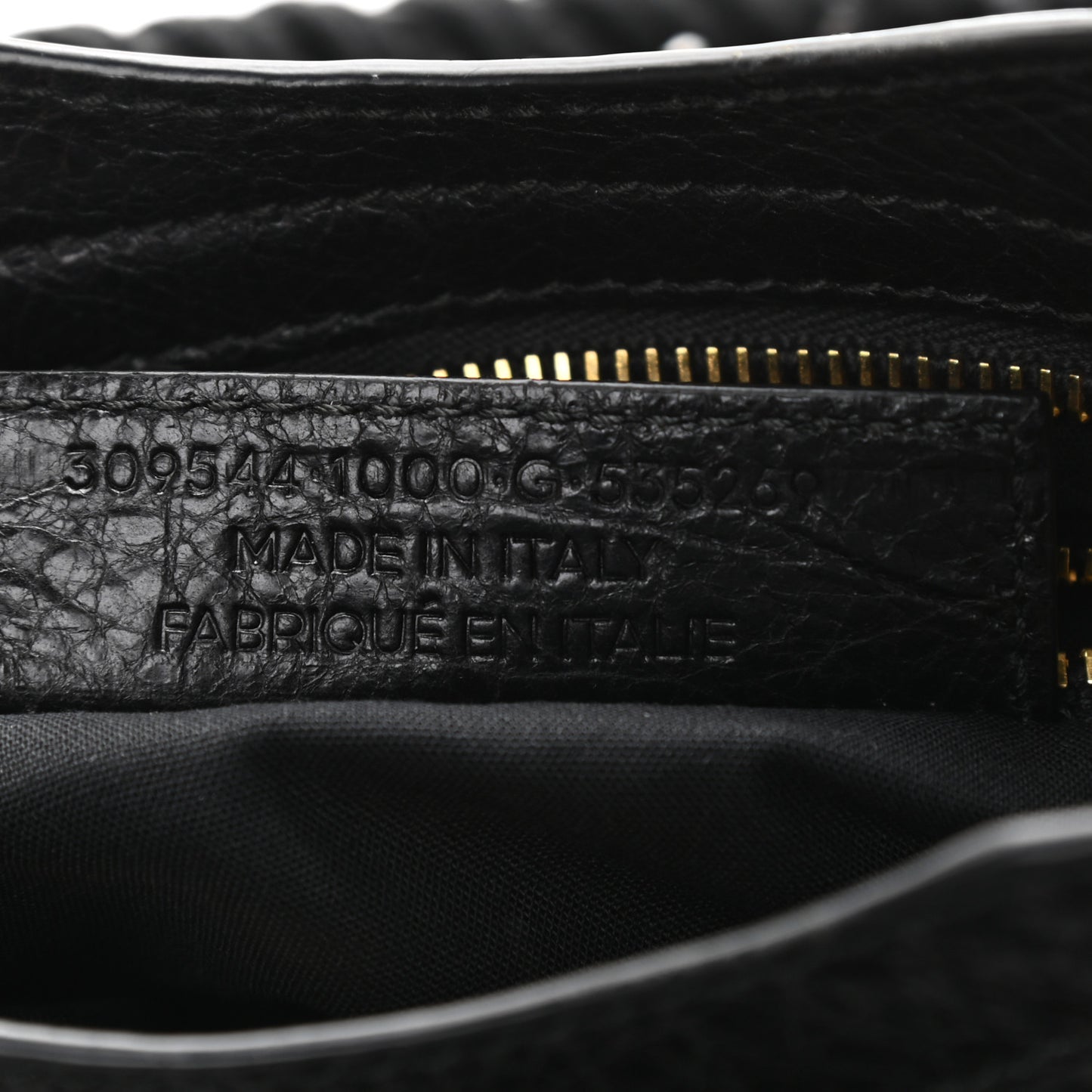 Agneau Giant 12 Gold Hardware Mini City Black