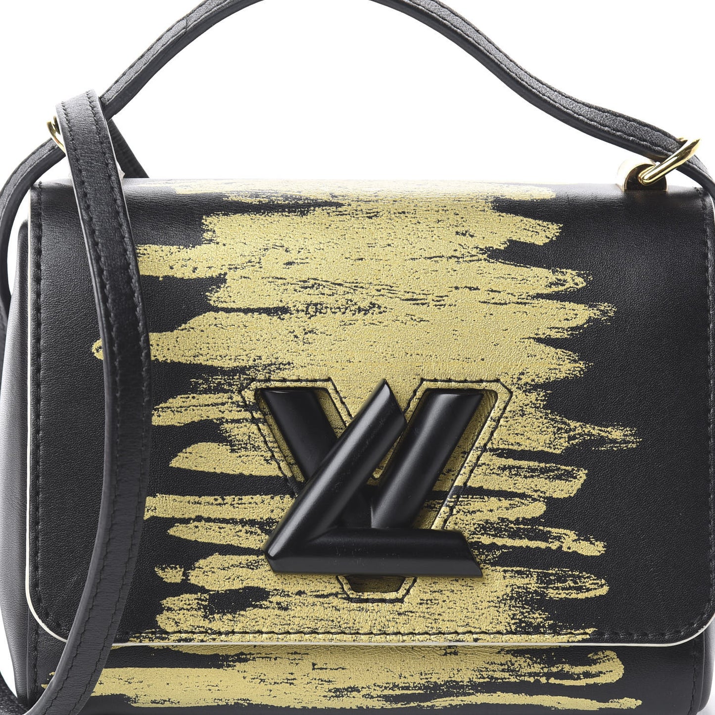 Calfskin Twist PM Light Gold