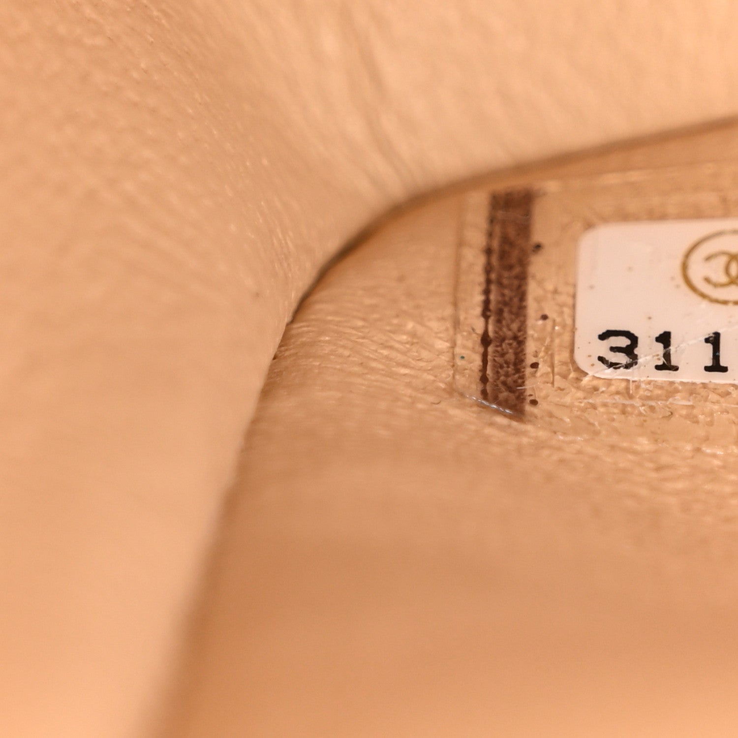 Chanel Caviar Quilted Medium Double Flap Beige 7 of 11