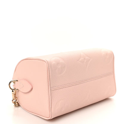 Louis Vuitton Empreinte Monogram Giant Speedy Bandouliere 20 Pink Opale 4 of 9