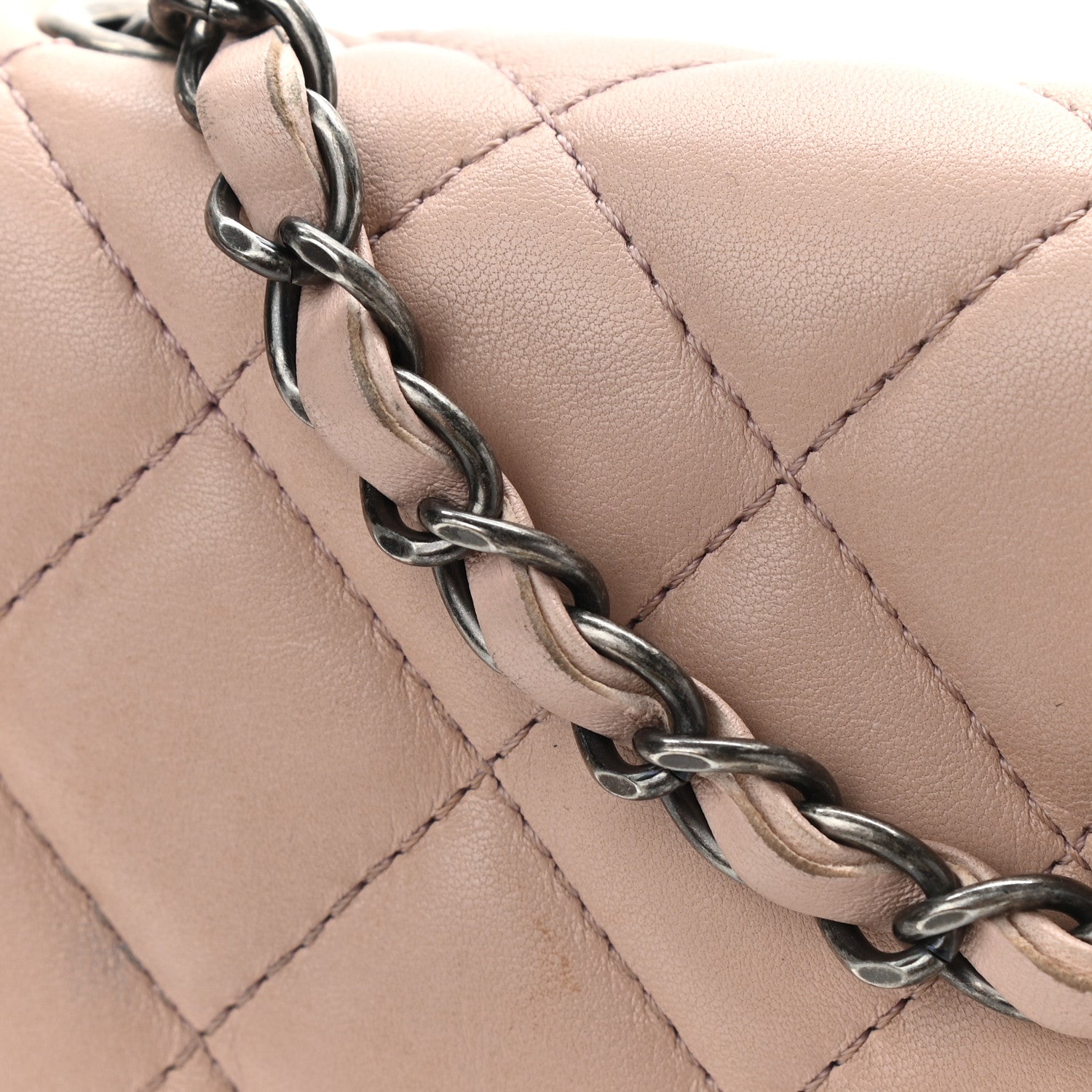Chanel Lambskin Medium Around Pockets Flap Light Pink 10 of 12