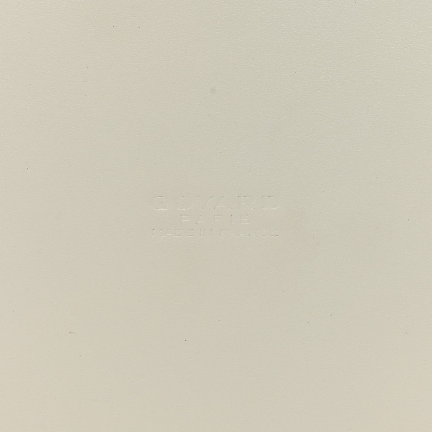 Goyardine Mini Vendome White