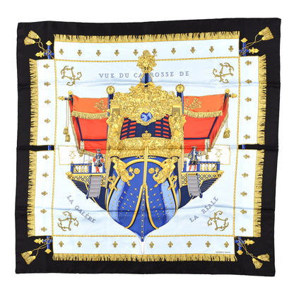 Hermes Silk Vue Du Carosse De La Galere La Reale Scarf 90 1 of 4