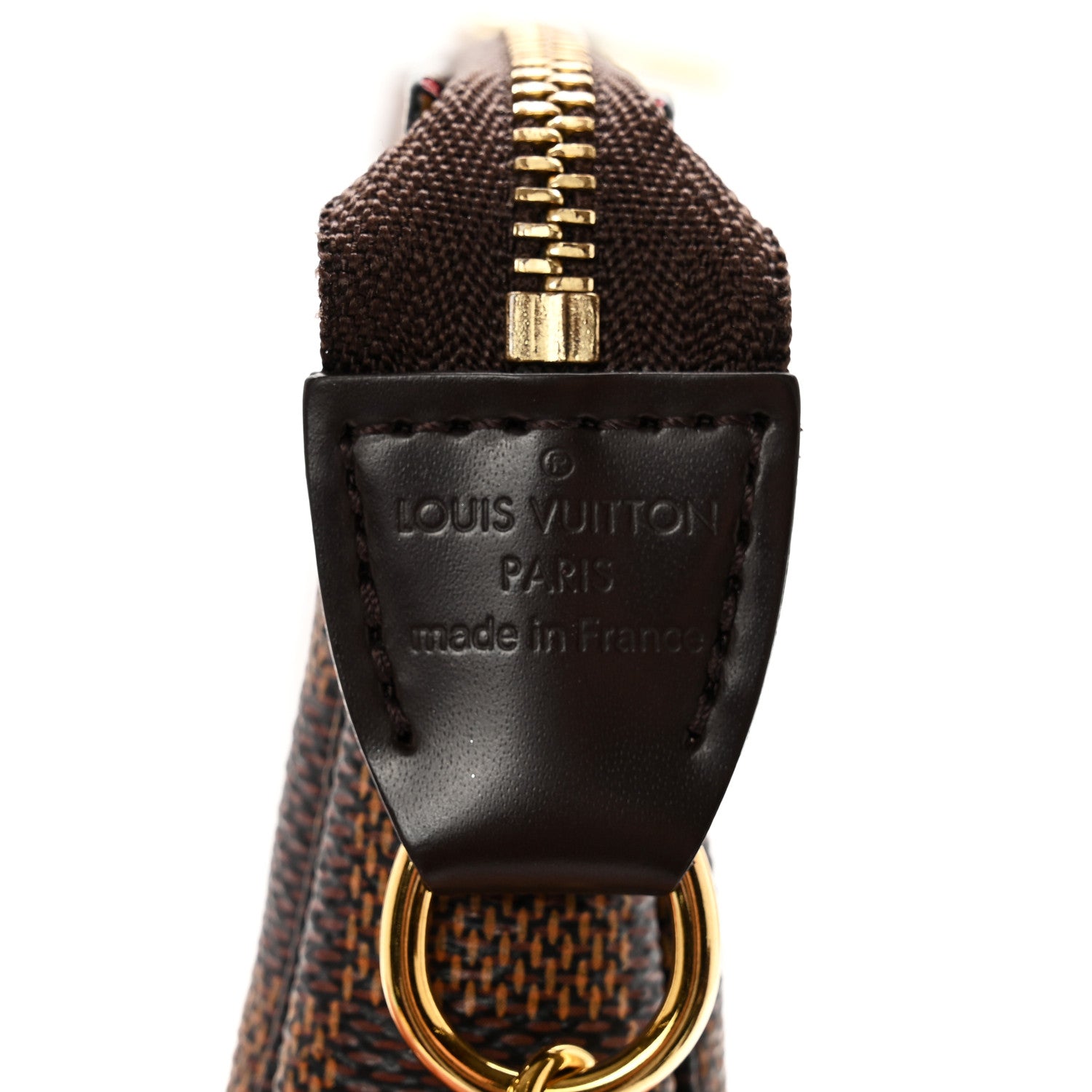 Louis Vuitton Damier Ebene Mini Pochette Accessories 5 of 9