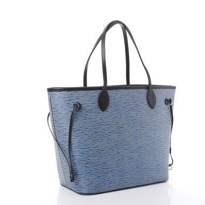 Louis Vuitton Epi Neverfull MM Denim Light 4 of 9