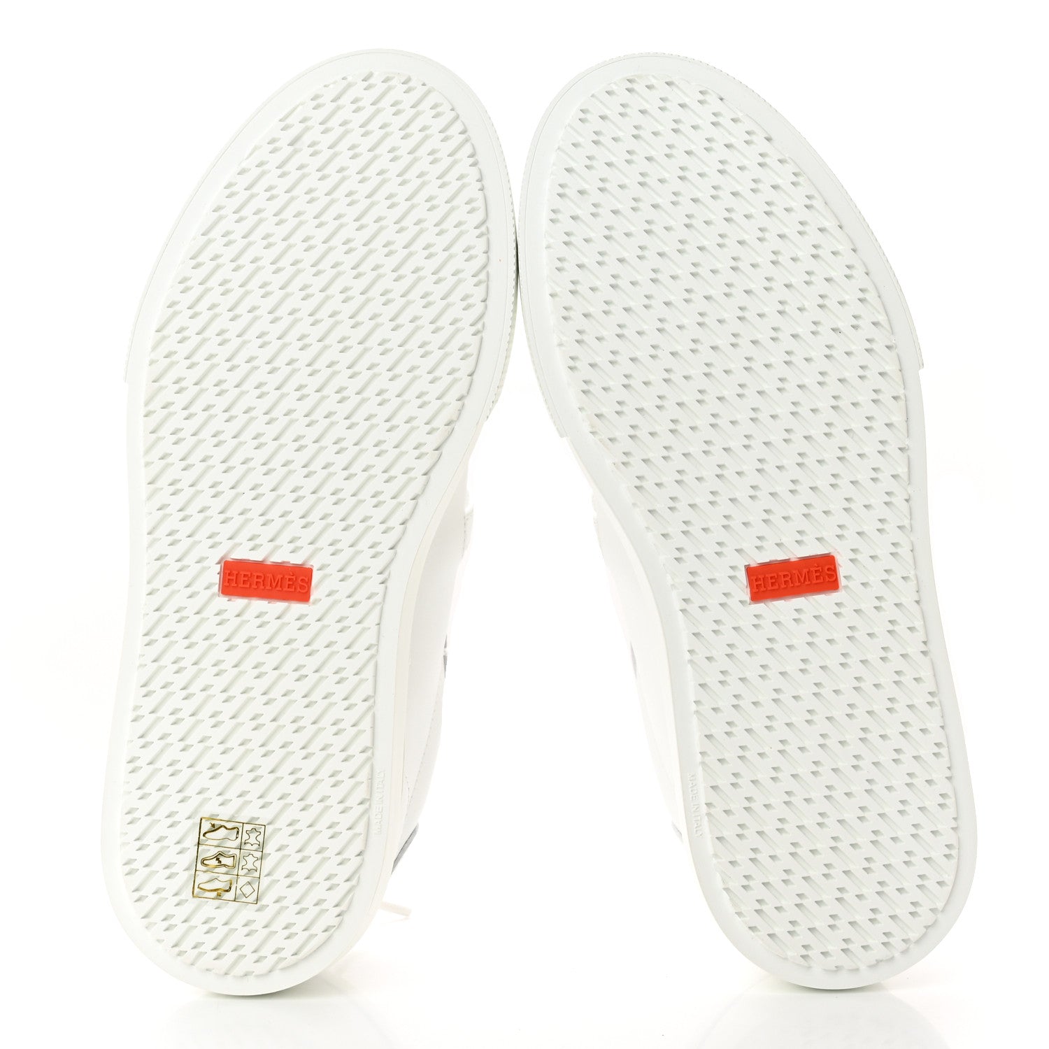 Hermes Calfskin Day Sneakers 37 White 5 of 11
