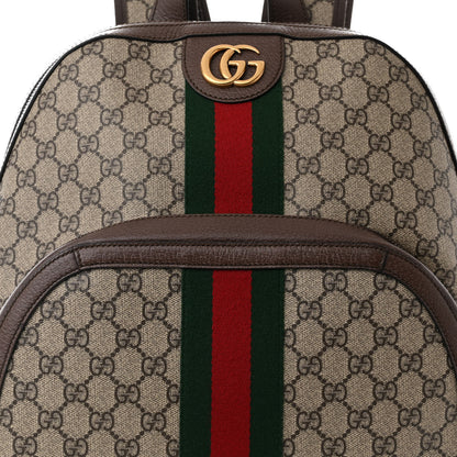 Gucci GG Supreme Monogram Medium Ophidia Day Backpack Brown 7 of 10
