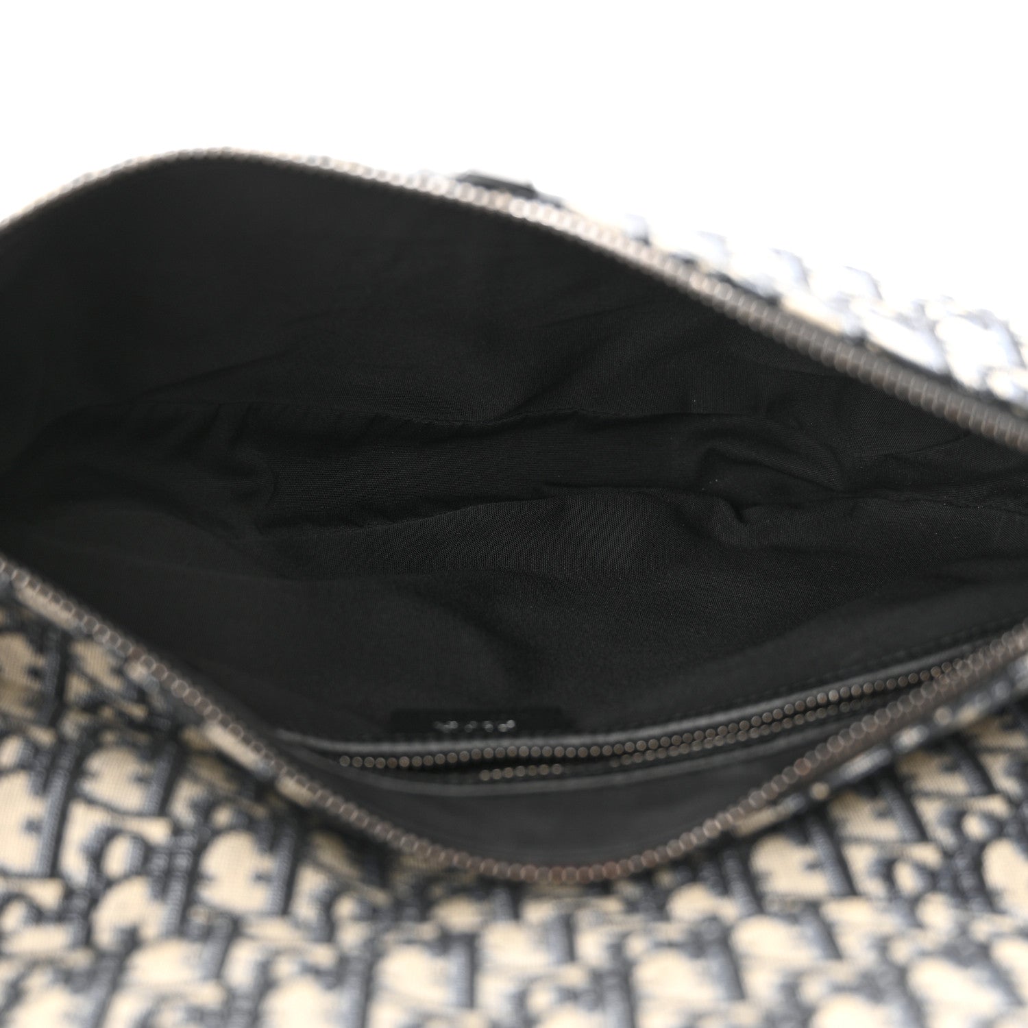 Christian Dior Oblique Mens Saddle Bag Blue 5 of 11