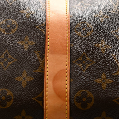 Louis Vuitton Monogram Keepall Bandouliere 55 10 of 17