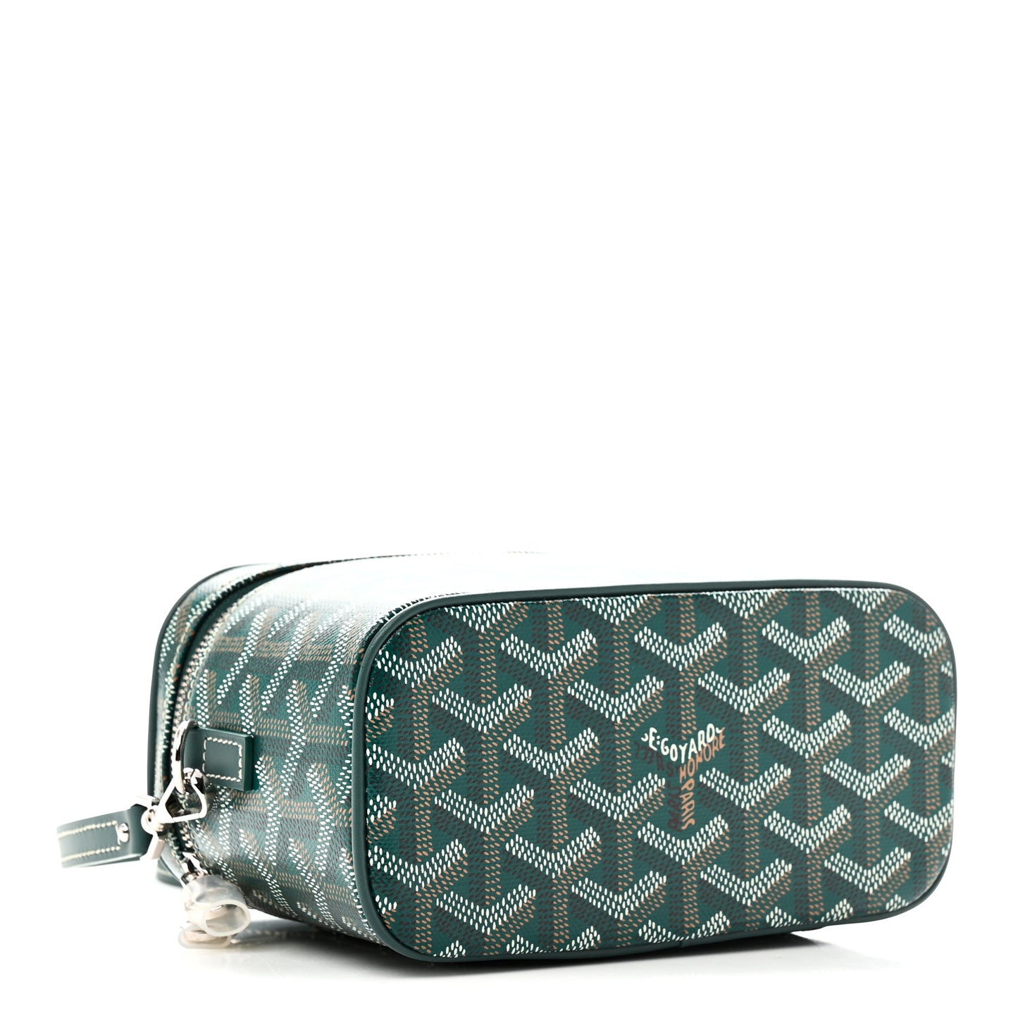 Goyardine Muse Mini Vanity Case Green
