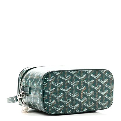 Goyard Goyardine Muse Mini Vanity Case Green 4 of 9