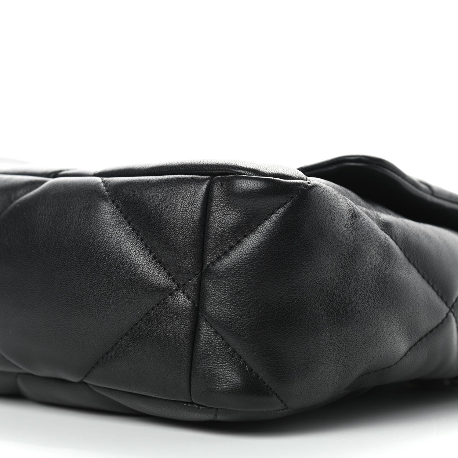 Chanel Lambskin Quilted Large Chanel 19 Flap Black 9 of 11