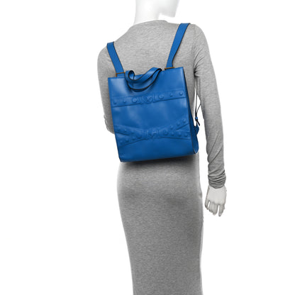 Versace Vitello Tribute X Backpack Blue 2 of 13