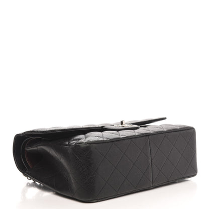 Chanel Caviar Quilted Jumbo Double Flap Black 4 of 20