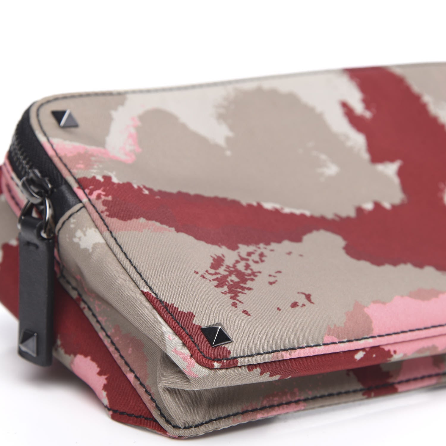 Valentino Garavani Nylon Camouart Belt Bag Red Multicolor 9 of 10