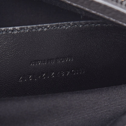 Saint Laurent Sheepskin Matelasse Chevron Monogram Large College Satchel Dark Anthracite 7 of 14