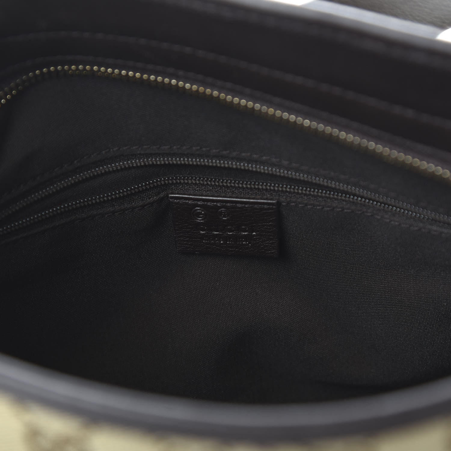 Gucci GG Monogram Web Messenger Bag Dark Brown 9 of 12