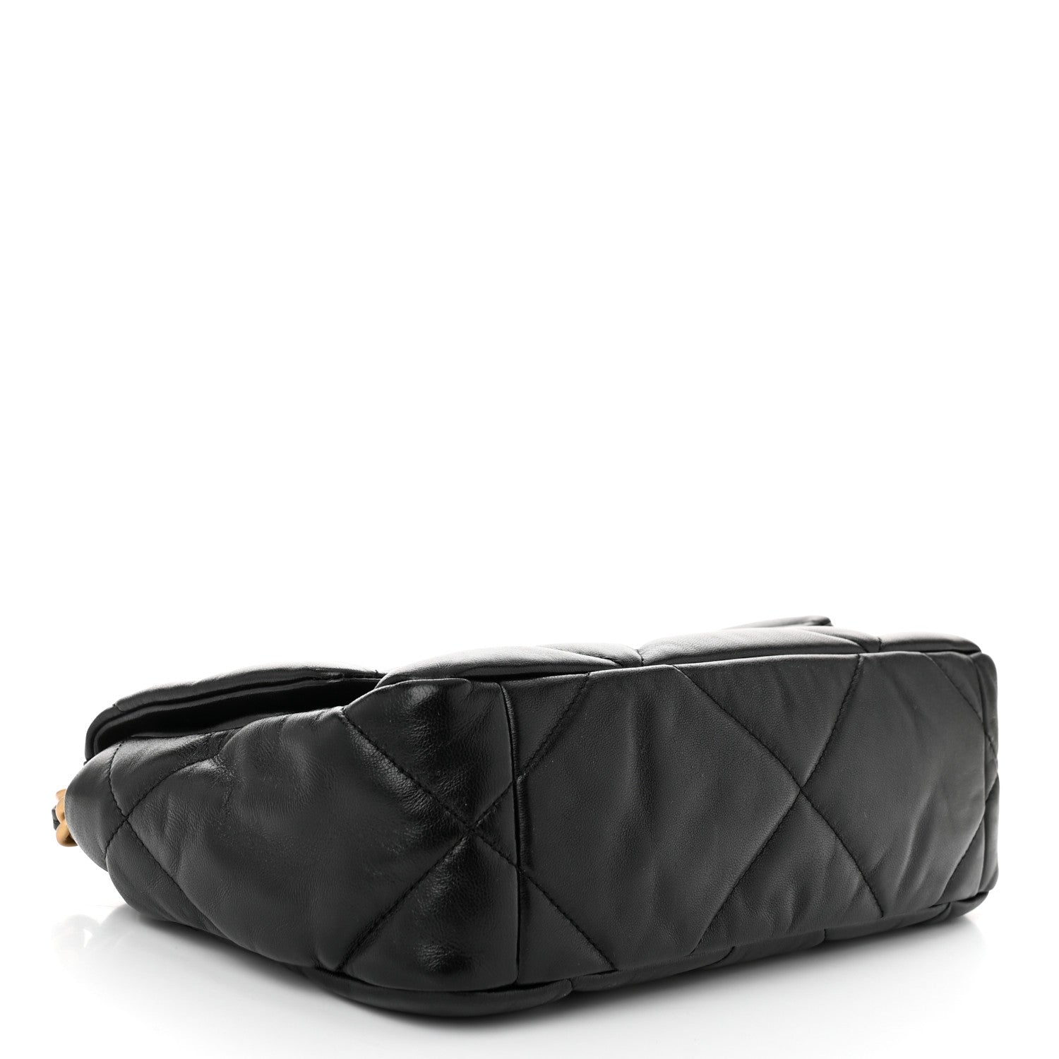 Chanel Lambskin Quilted Medium Chanel 19 Flap Black 4 of 10