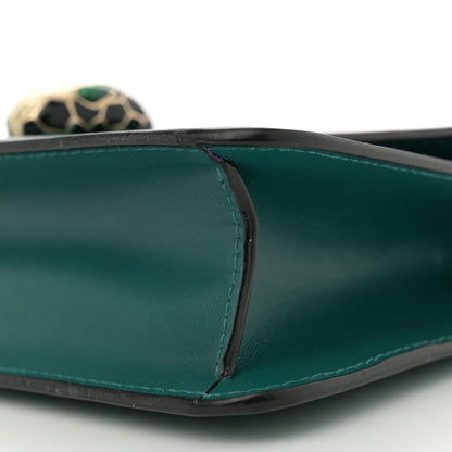 Bulgari Calfskin Serpenti Forever Crossbody Bag Emerald Green 10 of 11