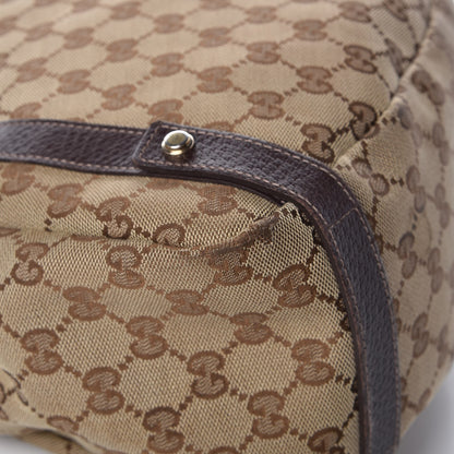 Gucci Monogram Medium Abbey Shoulder Bag Dark Brown 10 of 11