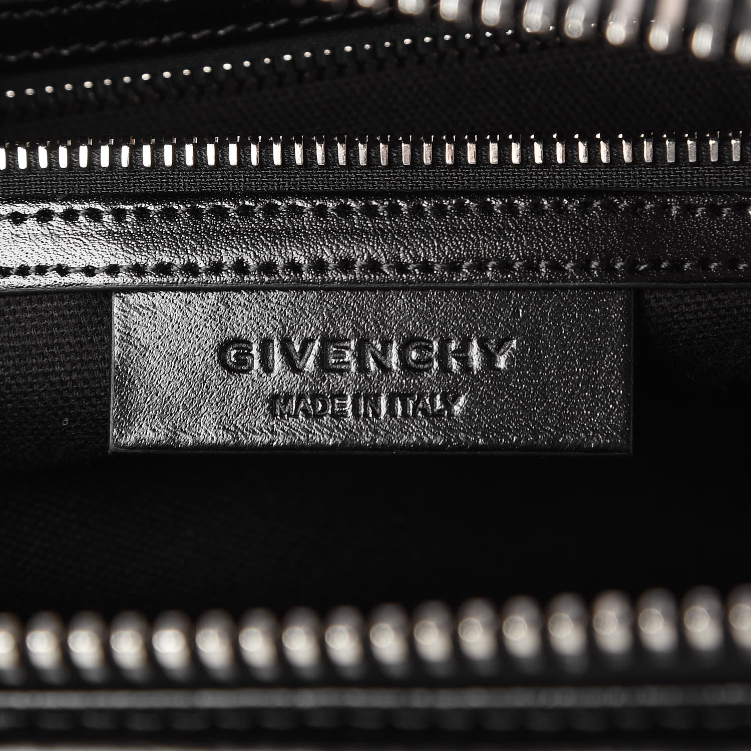 Givenchy Shiny Lord Calfskin Small Antigona Black 6 of 7