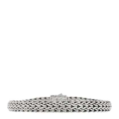 John Hardy Sterling Silver 6mm Hammered Classic Chain Bracelet 1 of 3