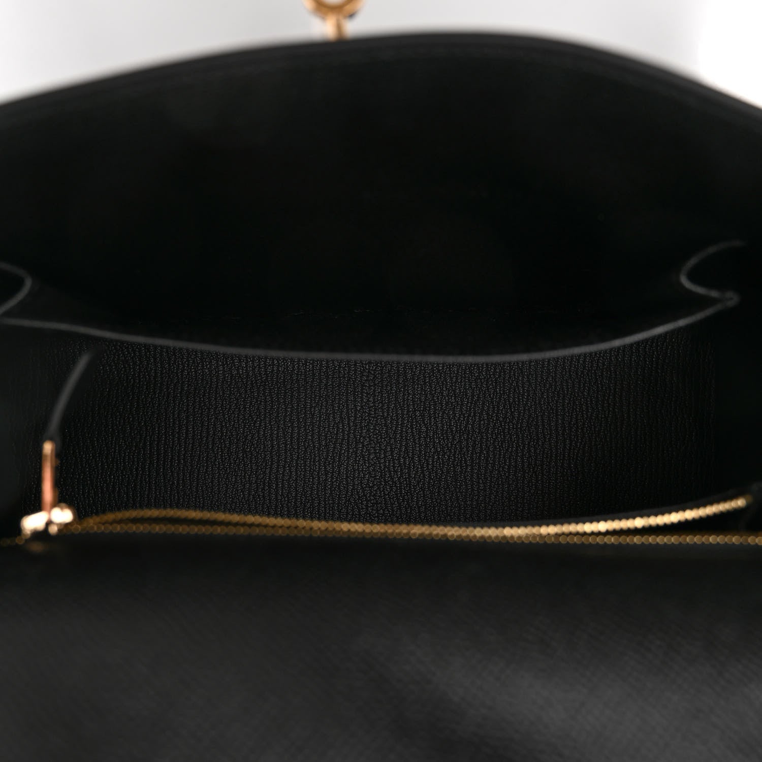 Hermes Epsom Kelly Sellier 25 Black 5 of 10