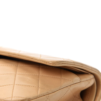 Chanel Lambskin Quilted Small Double Flap Beige 9 of 16