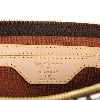 Louis Vuitton Monogram Kusama Town Speedy 30 White 6 of 7