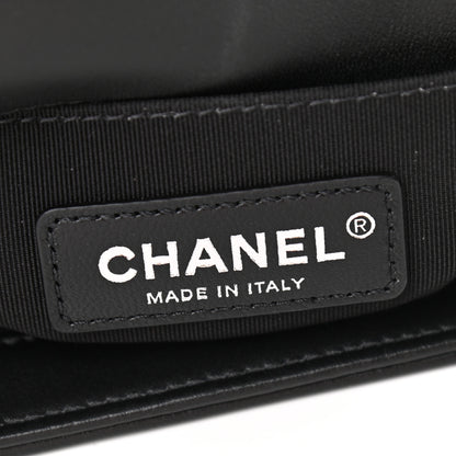 Chanel Calfskin Quilted Medium Boy Flap Black 6 of 11