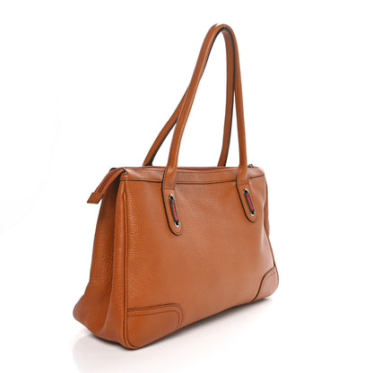 Gucci Calfskin Medium Princy Tote Cognac 3 of 10