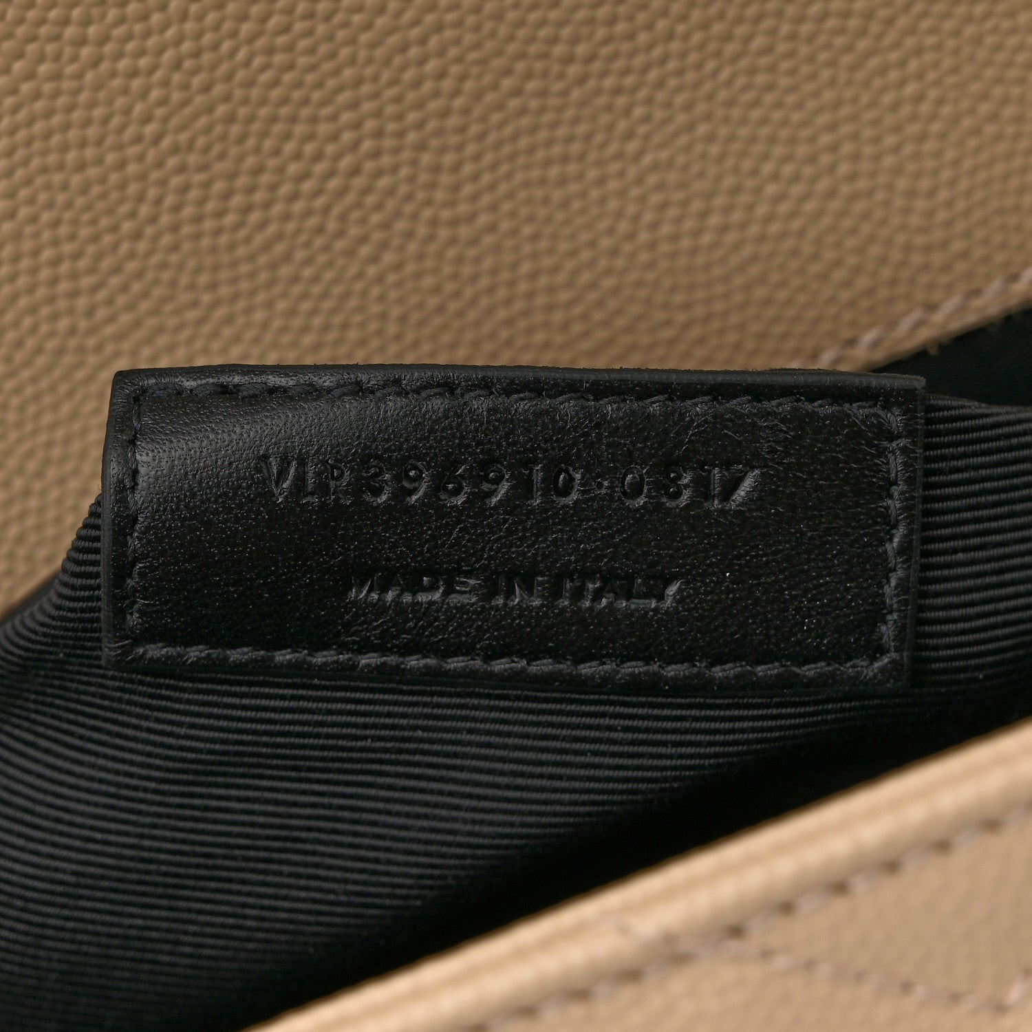 Saint Laurent Grain De Poudre Matelasse Chevron Large Monogram Satchel Nude Powder 7 of 10