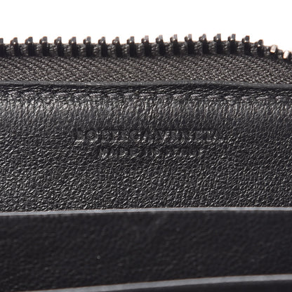 Bottega Veneta Nappa Intrecciato Zip Around Coin Purse Light Grey 6 of 15