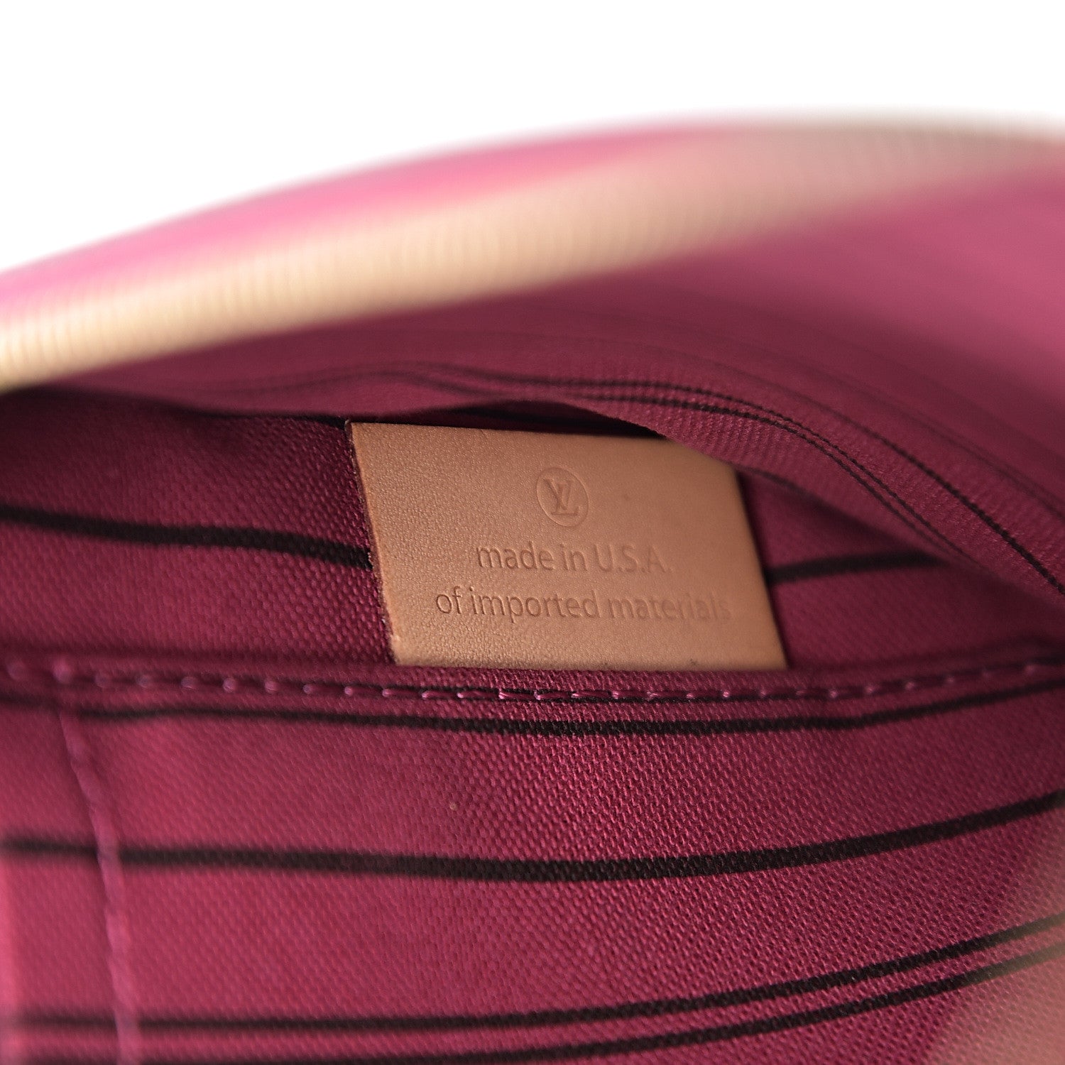 Louis Vuitton Monogram Neverfull MM GM Pochette Pivoine 6 of 7