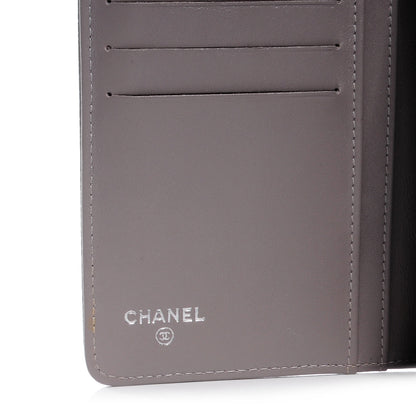 Chanel Caviar Yen CC Wallet Light Grey 6 of 9