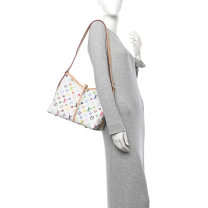 Louis Vuitton LV X TM Monogram Multicolor CarryAll PM White 2 of 9
