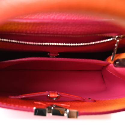Louis Vuitton Taurillon Candy Ombre Capucines BB Pink Multicolor 5 of 9