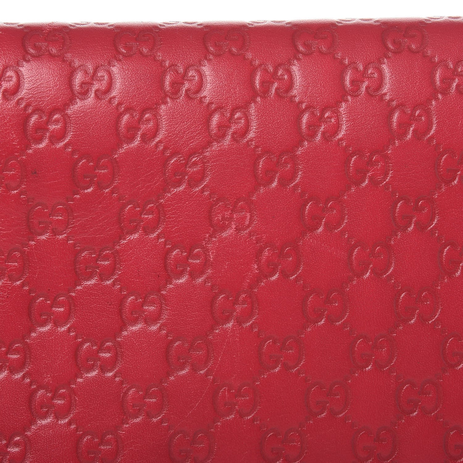Gucci Microguccissima Interlocking G Continental Wallet Red 10 of 17