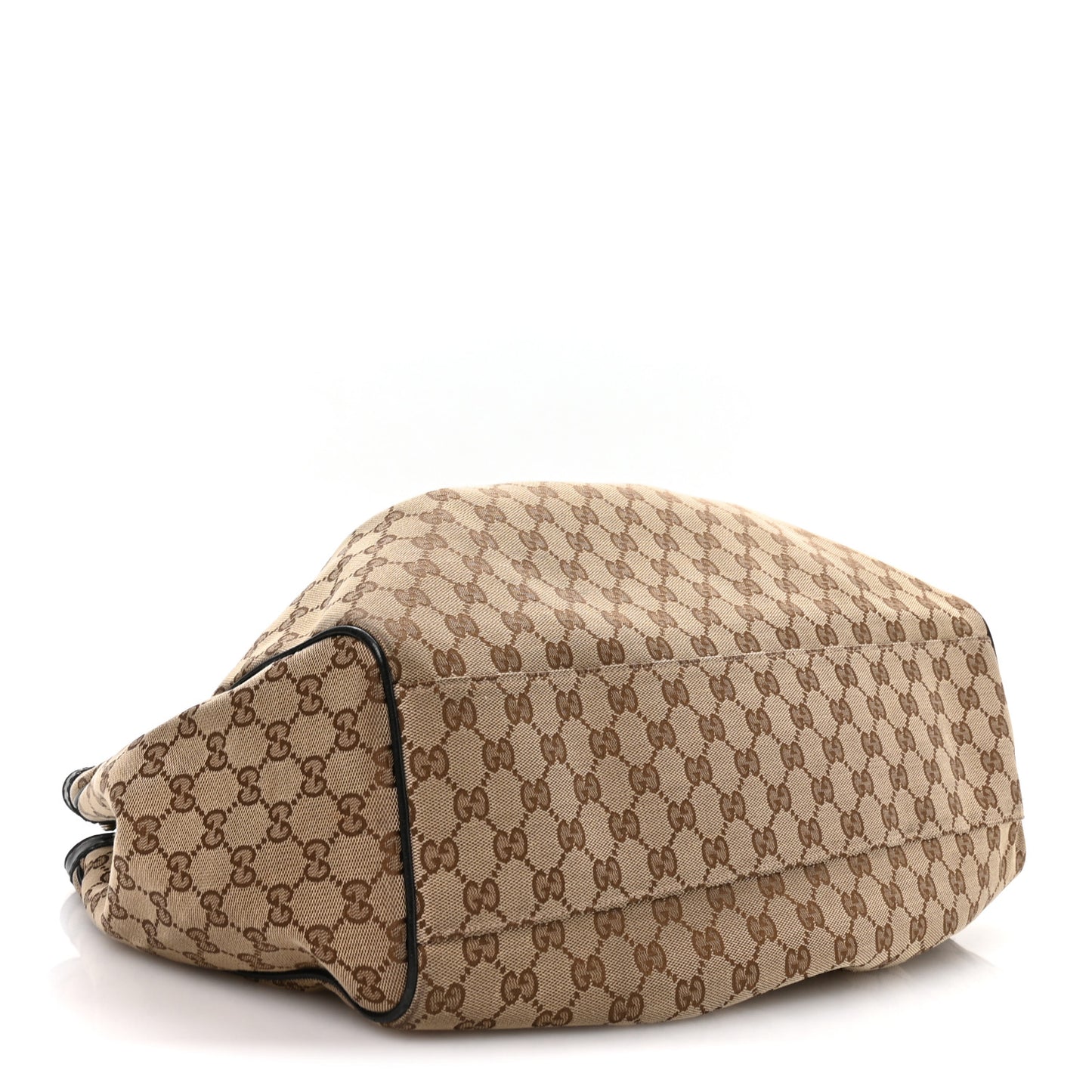 Monogram Large Sukey Tote Beige Ebony Black