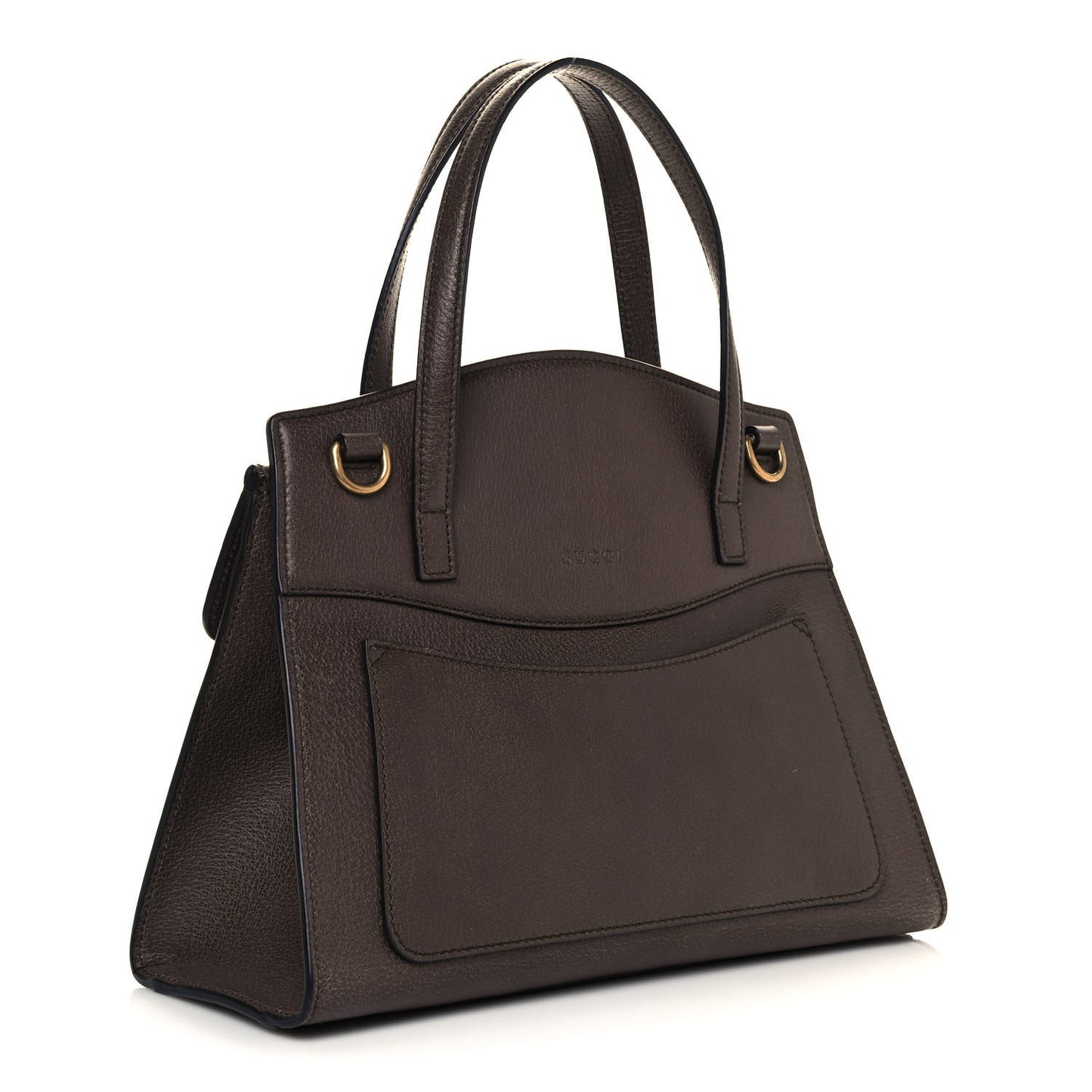 Textured Calfskin Web Crystal Butterfly Stripe Medium Totem Top Handle Bag New Acero