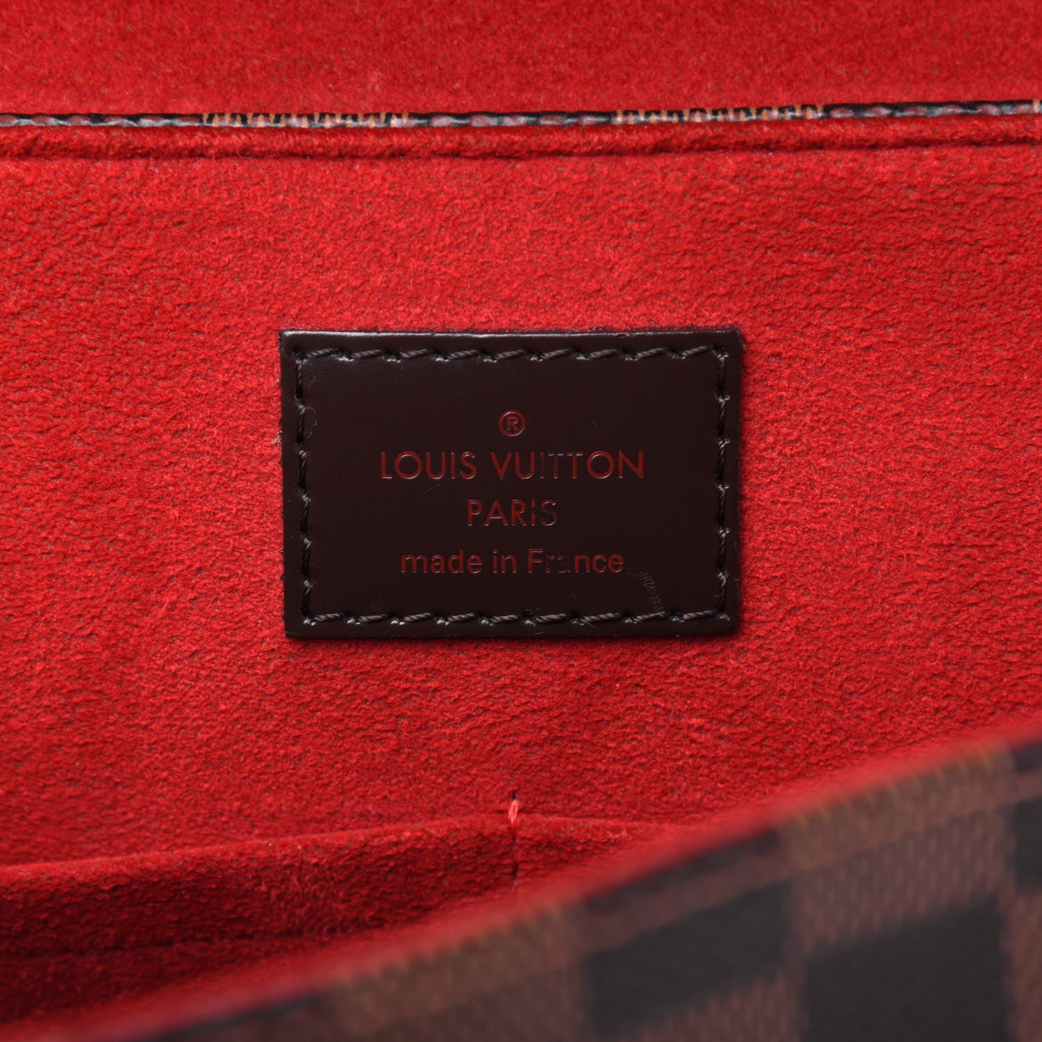 Louis Vuitton Damier Ebene Bergamo PM 7 of 16