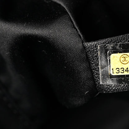 Chanel Glazed Calfskin Stitched On The Road Flap Black 7 of 12