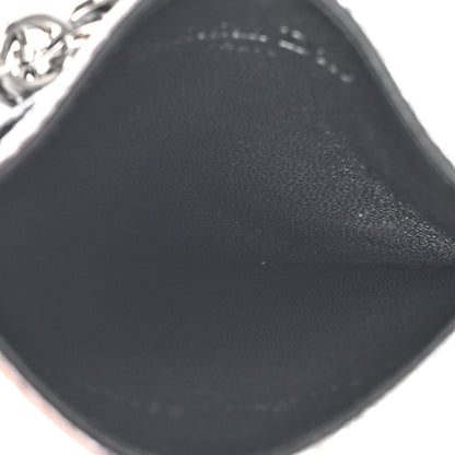 Christian Dior Karung Lady Dior Card Holder Vieil Argent 5 of 8