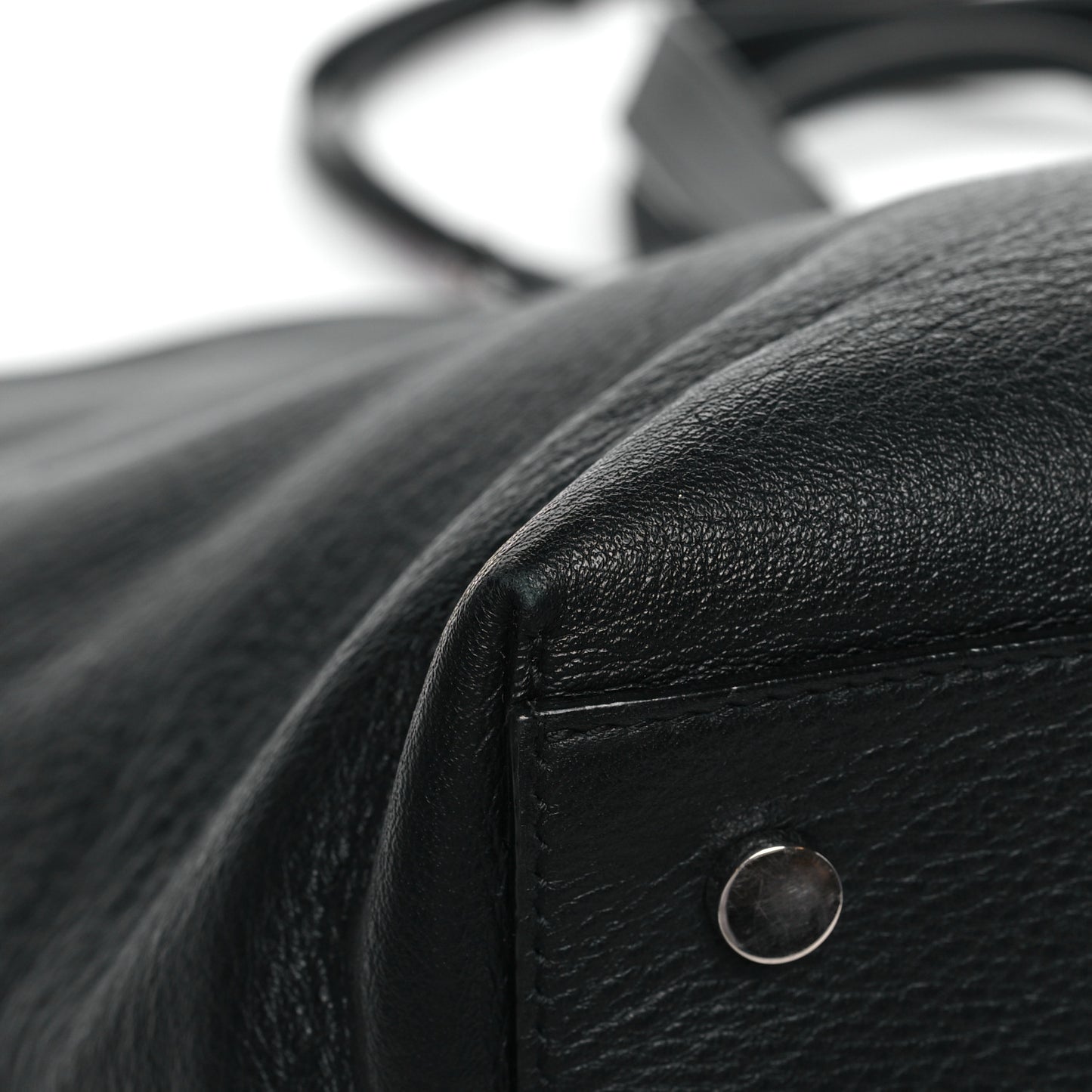 Calfskin Crystal Cheri Tote Black